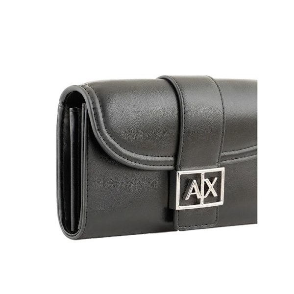 Armani Exchange Dame AX classic Sort Polyurethan Svart