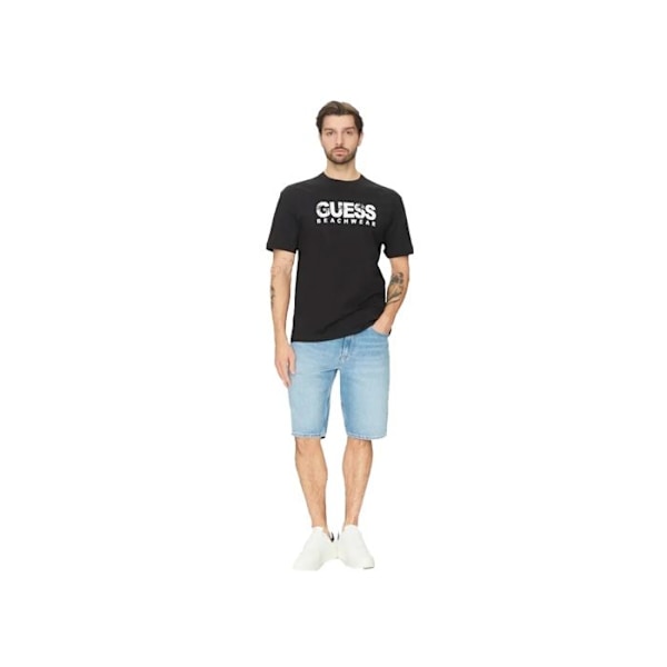 TShirt MC 100% Bomull - Guess jeans Svart M