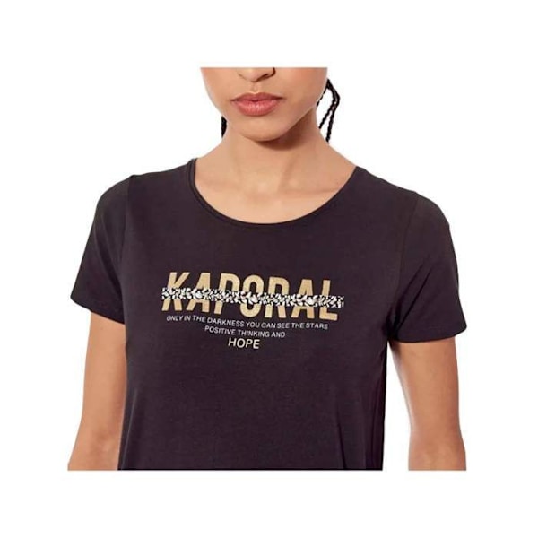 T-paita - KAPORAL - Kalinw11 - Musta - Puuvilla - Lyhyt hiha Svart XS