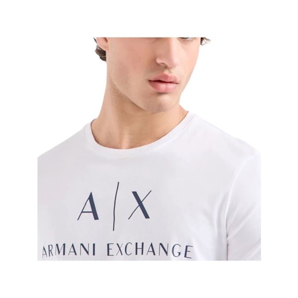 Armani Exchange valkoinen t-paita miehille - Väri: Valkoinen - Koko: XL Vit jag