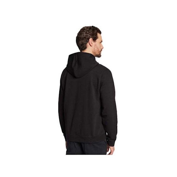 Sweatshirt med hætte og broderet logo - Guess jeans - Mand Svart jag
