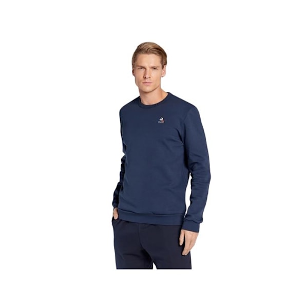 Sweatshirt - LE COQ SPORTIF - ESS Crew Sweat n°3 M - Blå - Lange ærmer - Mand Blå XS