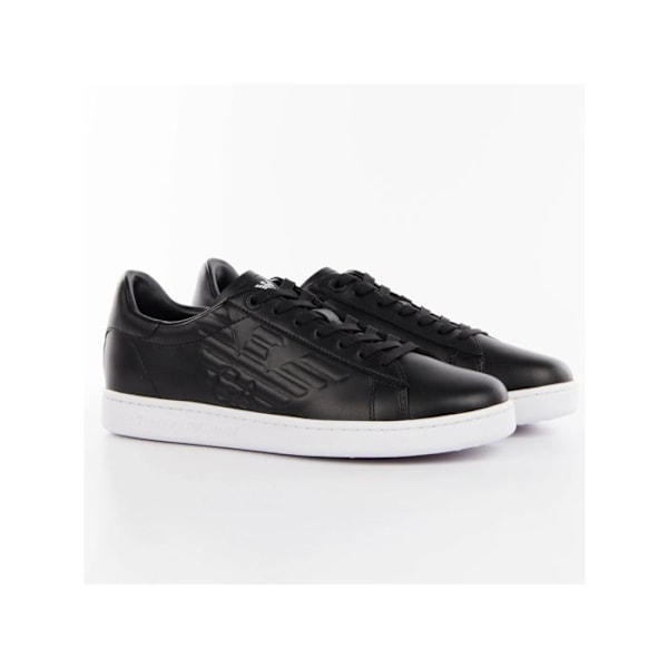 EA7 Emporio Armani X8X001 Low-Top Sneakers - Herre - Læder - Sort Sort 44