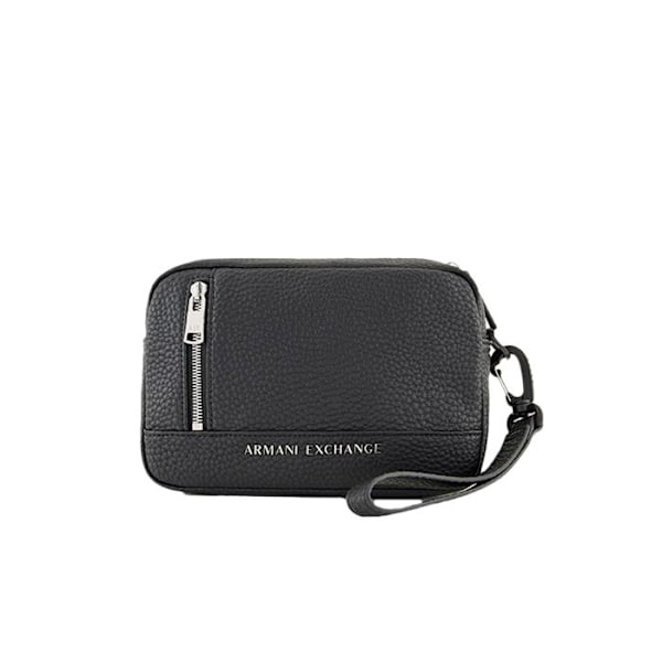 Trousse Armani Exchange Mand mænds Eagle Sort Polyurethan Svart