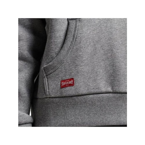Sweat Superdry Dame vintage Grå Bomuld Grå M
