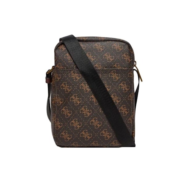 Sacoche - Guess - Torino Medium Bum Bag - Brun/Ocre - Zippée - 100% PU kastanj