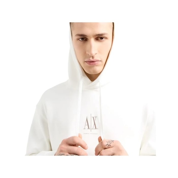 Hikiö Armani Exchange Mies Perintö AX Valkoinen Puuvilla Vit S