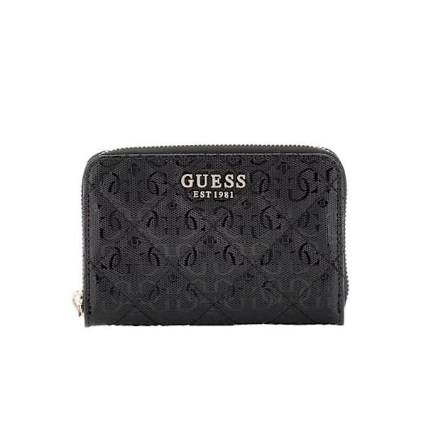 GUESS Portmonnäie svart för kvinnor - Laurel SLG Medium Zip Around Wallet M 290496 svart