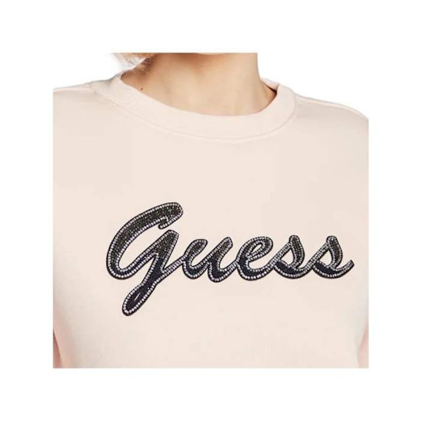 Guess Alona bomullströja för kvinnor - blush breeze - XS Rodna vind XS