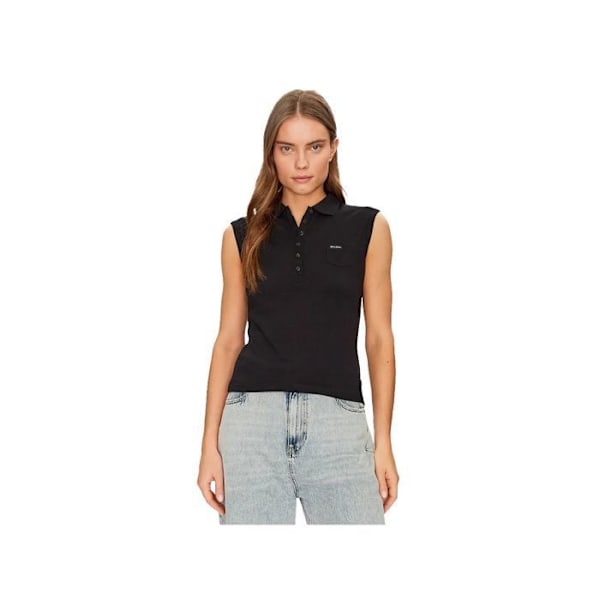 Polo Guess Kvinna G kraft Svart Bomull - S