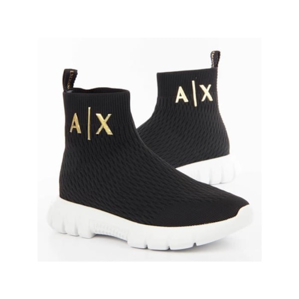 Basket Armani Exchange Dame XL Extralight Sort Syntetisk - 40 1/2