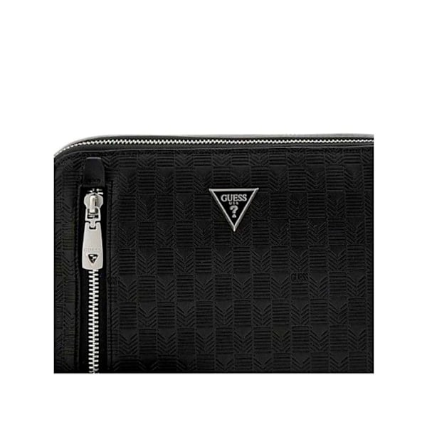 Guess Miesten Torino Musta Polyuretaani Pochette Svart