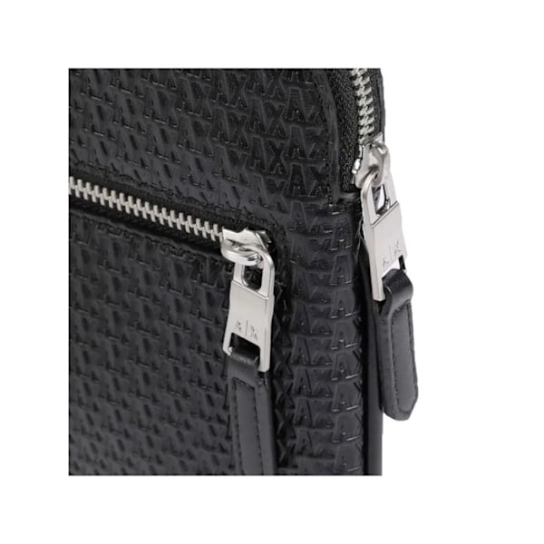 Armani Exchange Mandeltaske Herre Monogram Sort Syntetisk Svart