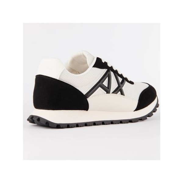 Sko i ruskind og mesh - Armani Exchange hvid 41