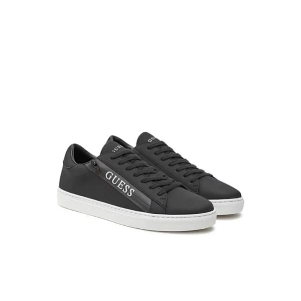 Baskets-logo vetoketju nahasta PU - Guess jeans. sort 41