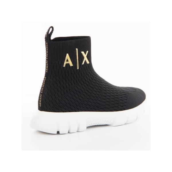 Basket Armani Exchange Dame XL Extralight Sort Syntetisk - 36 1/2