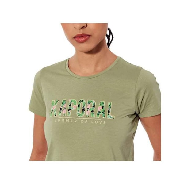 T-shirt Kaporal Dam Kecil Tileul Kaki Coton Kaki XS