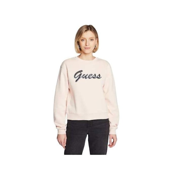 Guess Alona bomullströja för kvinnor - blush breeze - XS Rodna vind XS