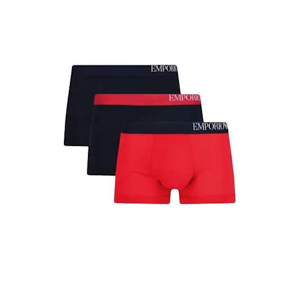 Boxerit Soft Touch - Emporio Armani - 3 kappaletta - Sininen - Miehet Blå S