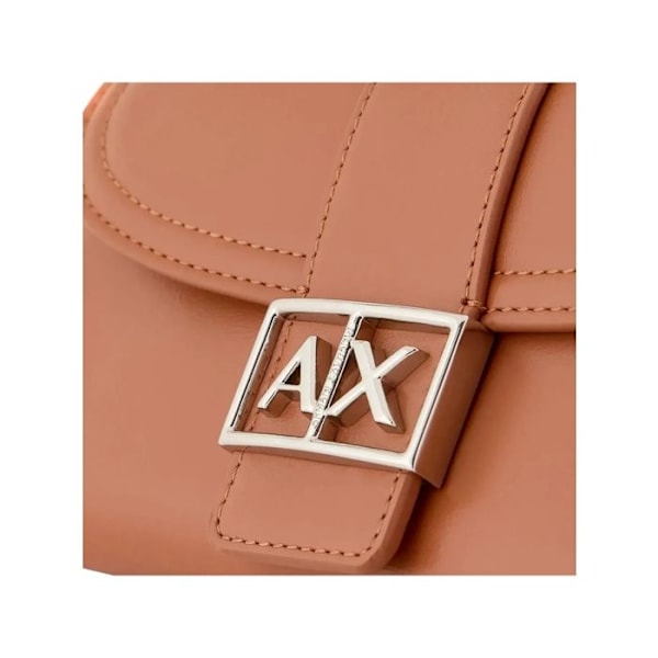 Armani Exchange Dame AX klassisk Brun Polyurethan tegnebog kastanj
