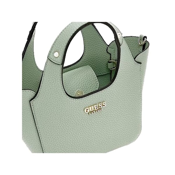 GUESS naisten vaaleanvihreä käsilaukku - Helina Mini Tote Celadon 296931 mynta