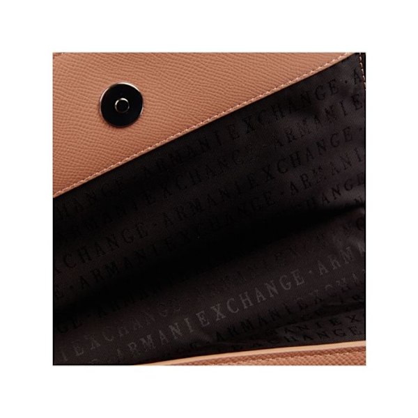 Skuldertaske Armani Exchange Kvinde Messenger Brun Syntetisk kastanj
