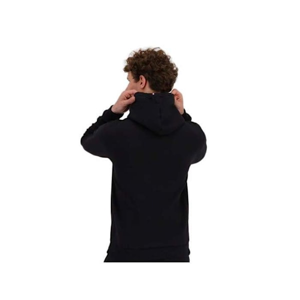 Hoodie Le Coq Sportif Essentiels nr. 1 - sort - XS Svart M