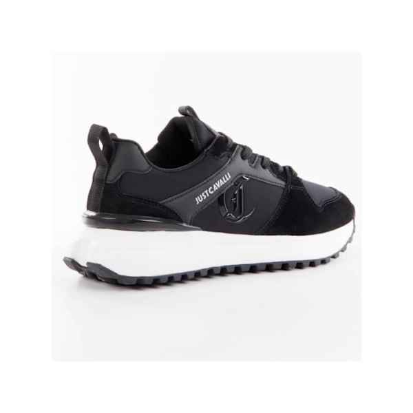 Basket Just Cavalli Femme Optic roberto Noir cuir - 38