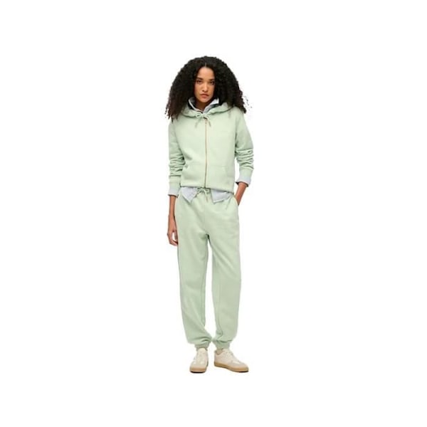 Sweat Superdry Dame Essential Grøn Bomuld - jag