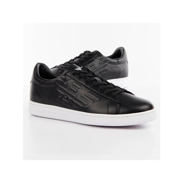 EA7 Emporio Armani X8X001 Low-Top Sneakers - Herre - Læder - Sort Sort 44