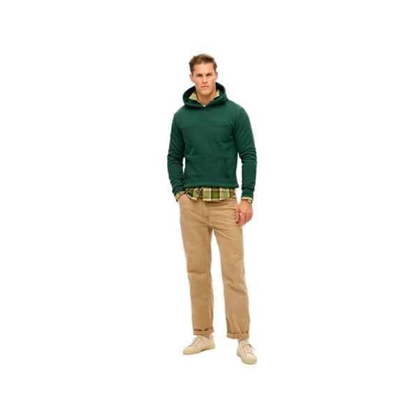 Sweat Superdry Man Essential Grön Bomull Grön jag