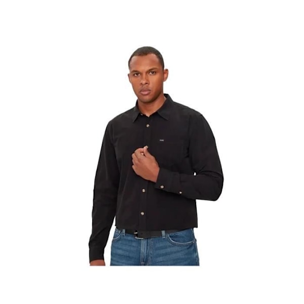 Chemise Guess Homme G classic Noir Coton - M