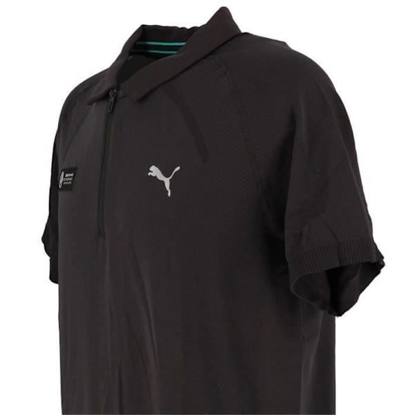 Puma Mapm rtc evoknit blk mc polo lyhythihainen paita Svart S