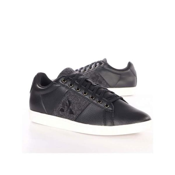 Baskets LE COQ SPORTIF Courtclassic vinter 2110022 - Sort - Snørebånd - Unisex Sort/hvid 40