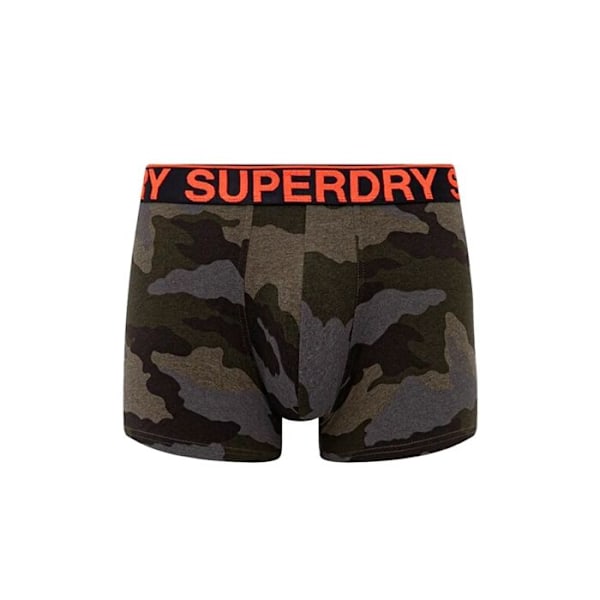 Boxer Superdry Man Pack x2 essential Multicolor Bomull Flerfärgad jag