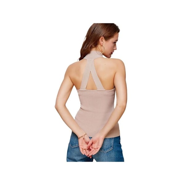 Guess Kvinders tanktop linje en Rosa Syntetisk Rosa jag