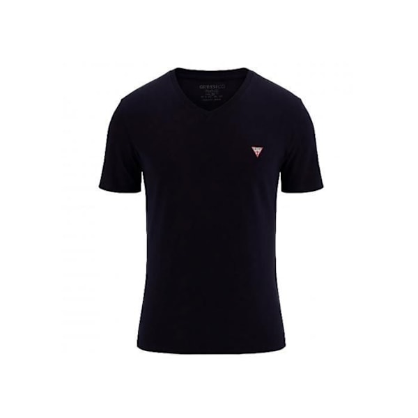 Blå V-ringad t-shirt för män Guess M2YI32J1311 Blå M