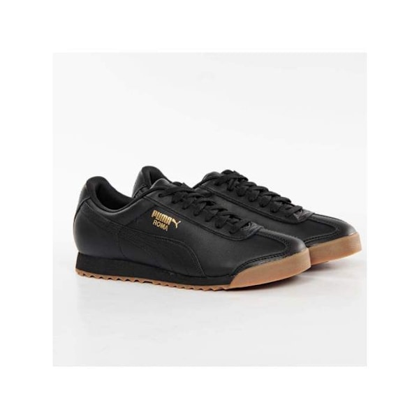 Basket Puma Dame roma classic gum Sort læder