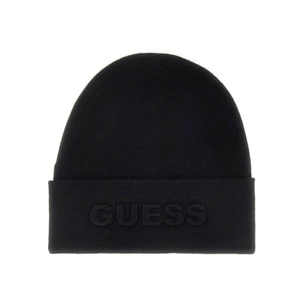 Bonnet Guess Femme signature Musta Synteettinen Svart M