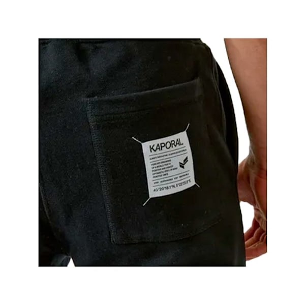 Kort joggingsshorts svart Herr - KAPORAL - BULLY - Elastisk midja - Sidofickor - Ventilerande Svart S