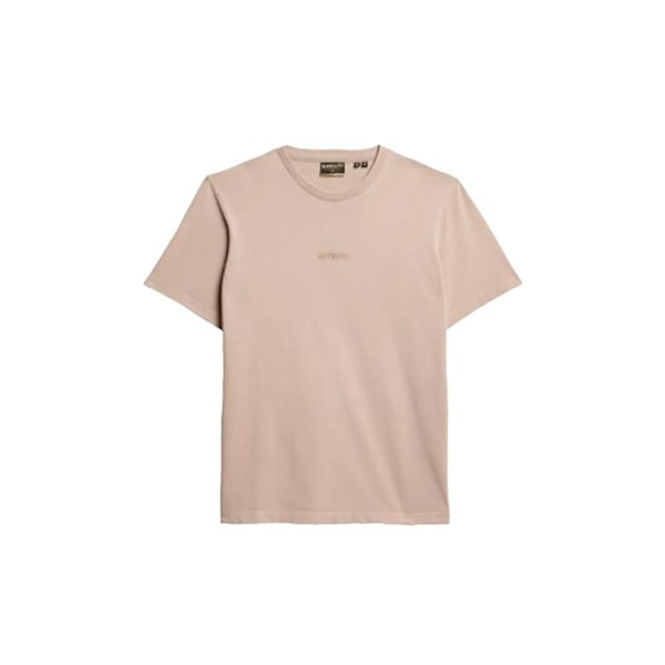 T-paita Superdry Mies Mikro Graafinen Beige Puuvilla Beige jag