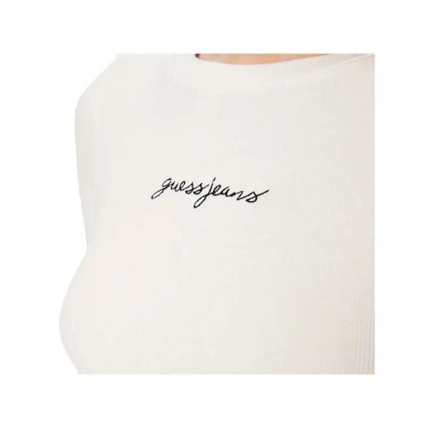 T-shirt Guess Dam Regular G Vit Bomull Vit jag
