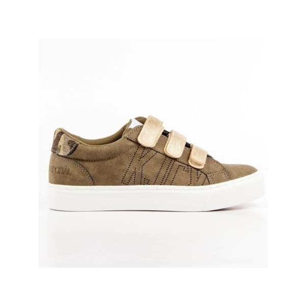 Basket Basse med Velcro Kaporal Tippy - Kaki