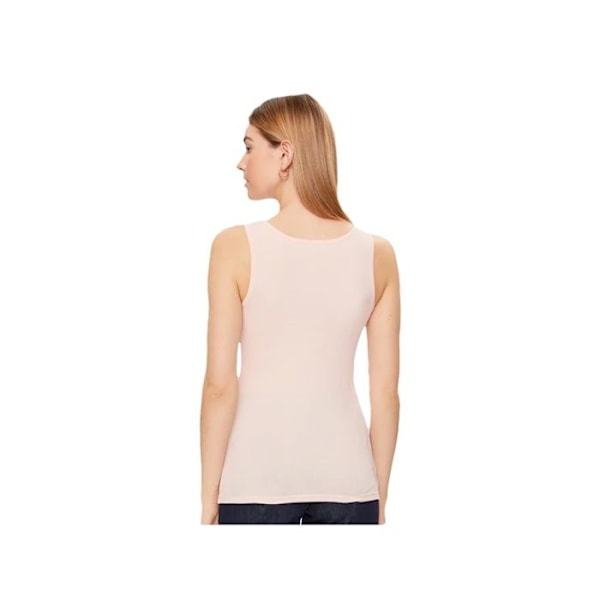 Guess Kvinde Top med Rhinsten Rosa Cotton Rosa M
