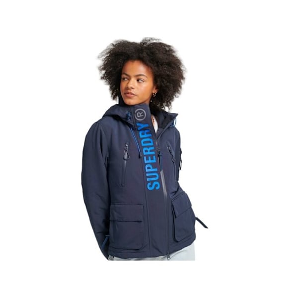 Superdry Kvindernes Vindjakke Blå Syntetisk Blå XS