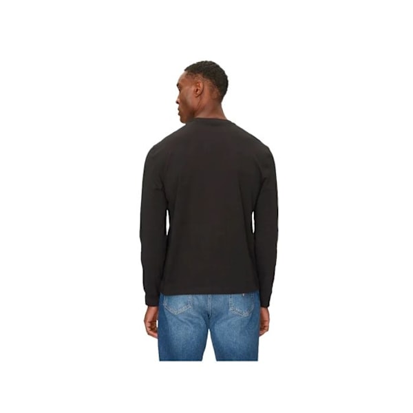 T-paita Guess Mies GJ Reg Embro Musta Puuvilla Svart M
