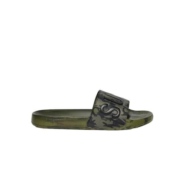 Claquette Superdry Herre Army Kaki Syntetisk