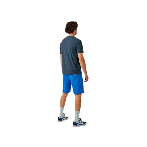 Korta joggingshorts blå Herr BULLY - KAPORAL - Elastisk midja - Sidofickor - Bakficka Blå S