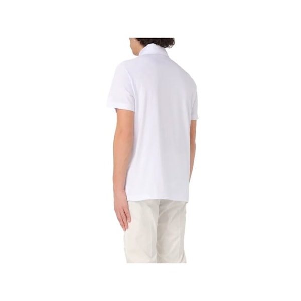 Polo Emporio Armani Mand Hane Eagle GA Hvid Bomuld Vit jag