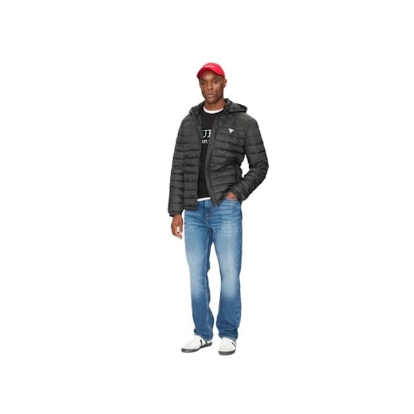 Doudoune Guess Herr Triangle G Svart Polyester Svart jag